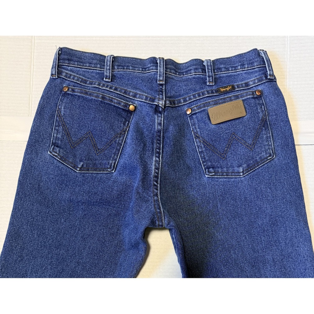 WRANGLER - Men's Jeans - Blue Regular Fit Straight Leg A101 2030 - Size 32x30